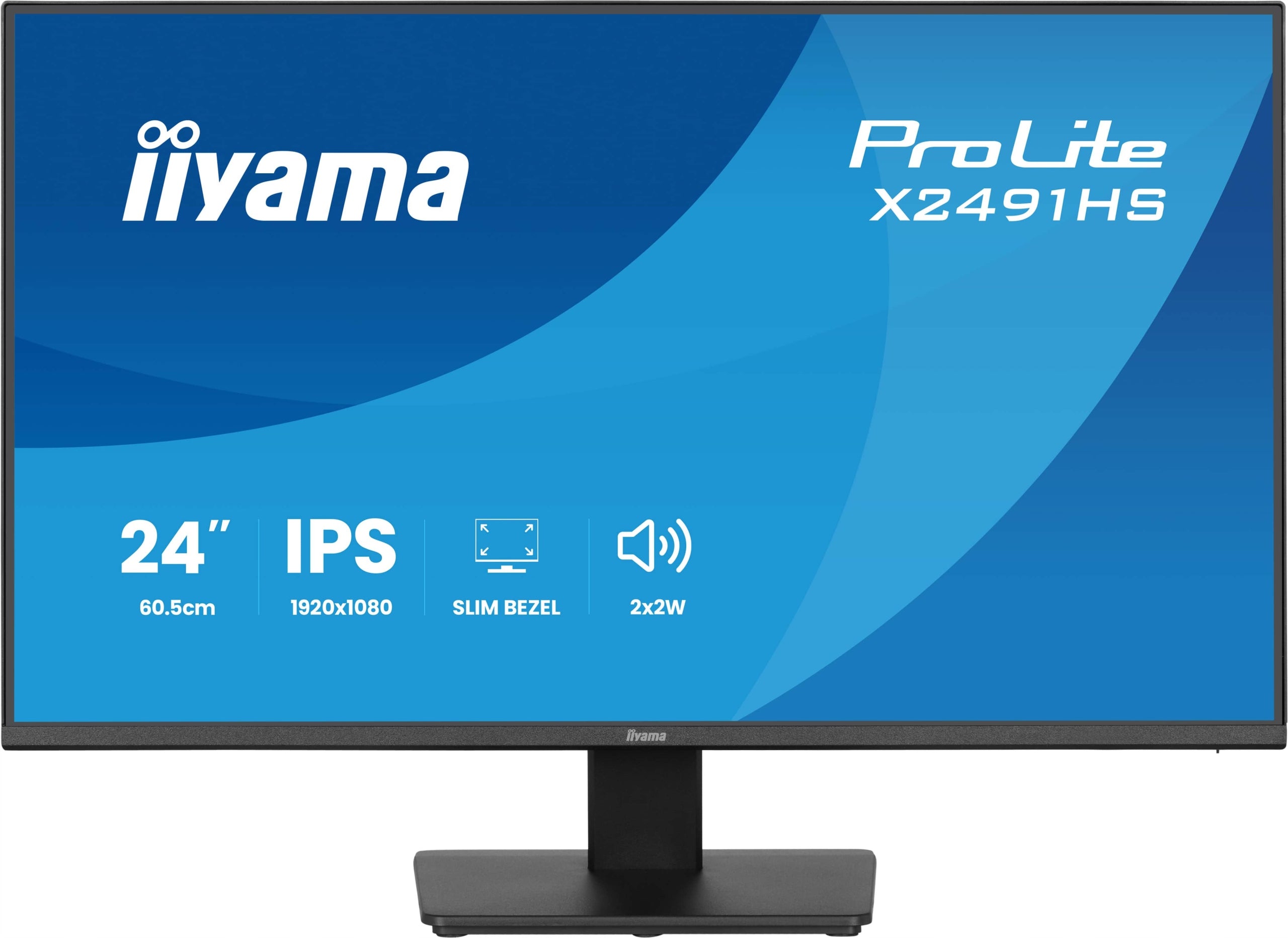 Monitor iiyama ProLite X2491HS-B1 24 IPS LED (HDMI, DP) 1ms 120Hz Manufacturer code X2491HS-B1