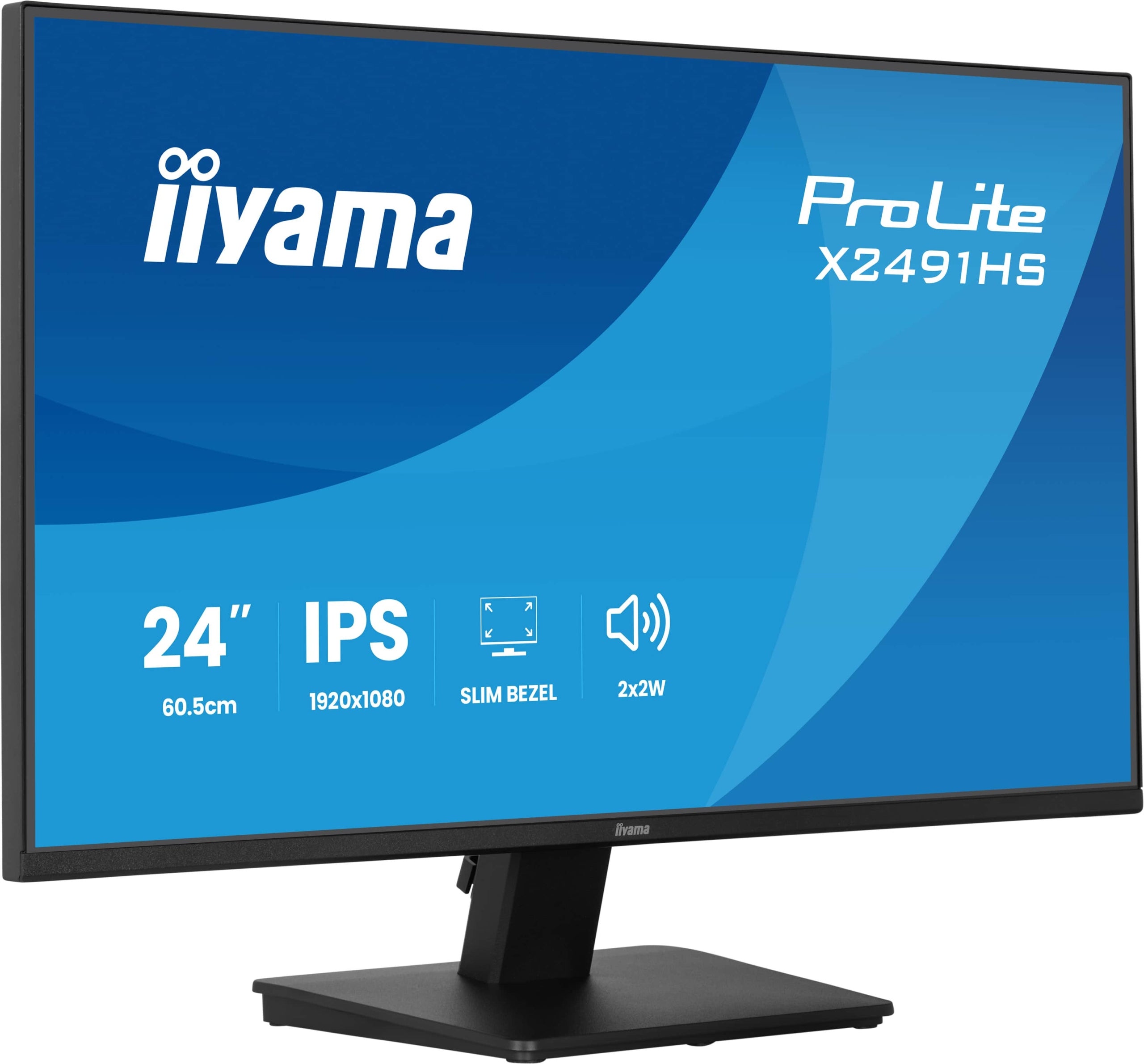 Monitor iiyama ProLite X2491HS-B1 24 IPS LED (HDMI, DP) 1ms 120Hz Packaging status original