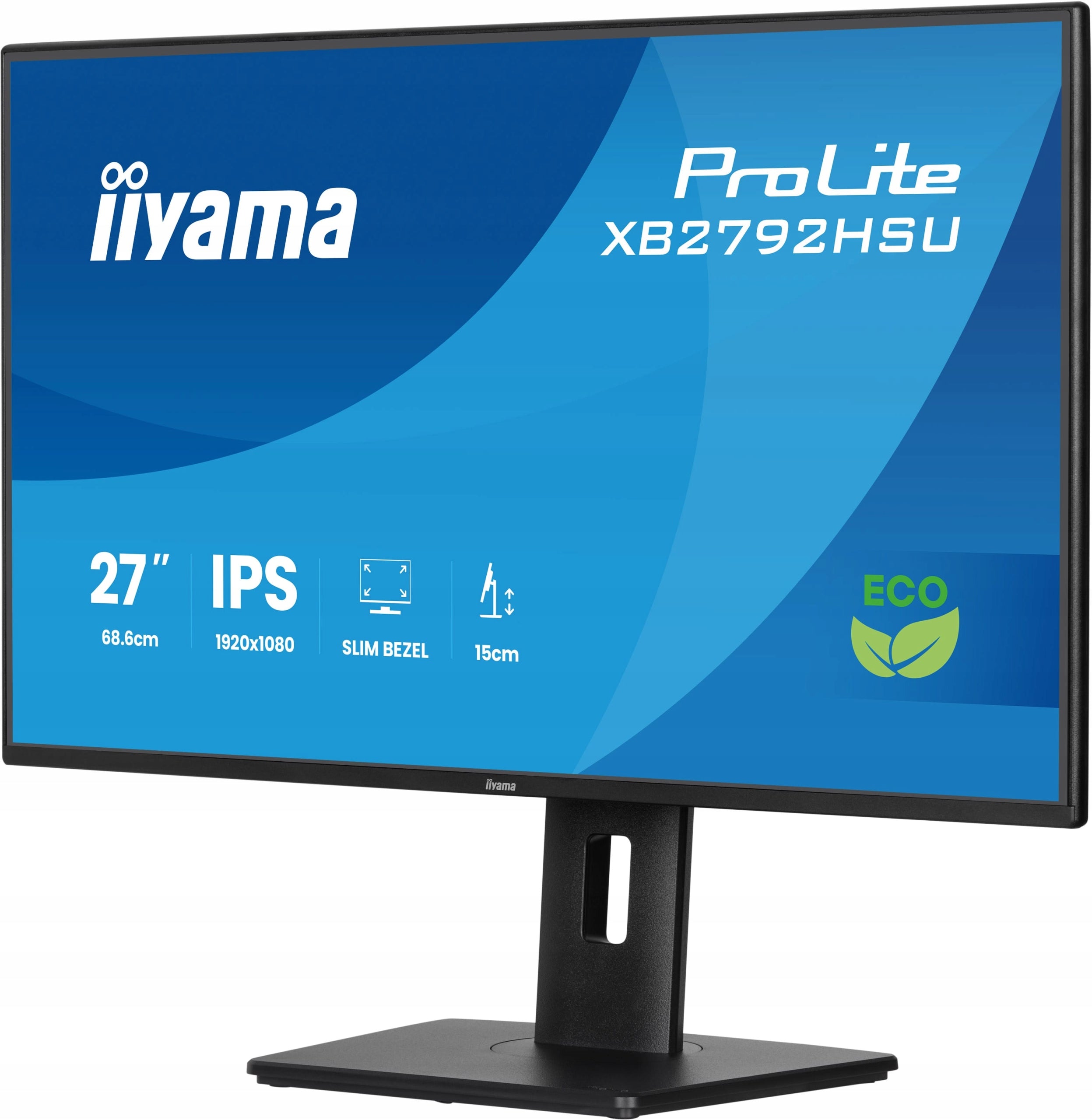 Monitor iiyama ProLite XB2792HSU-B1 27 IPS LED 120Hz /HDMI, DP/ Manufacturer code XB2792HSU-B1