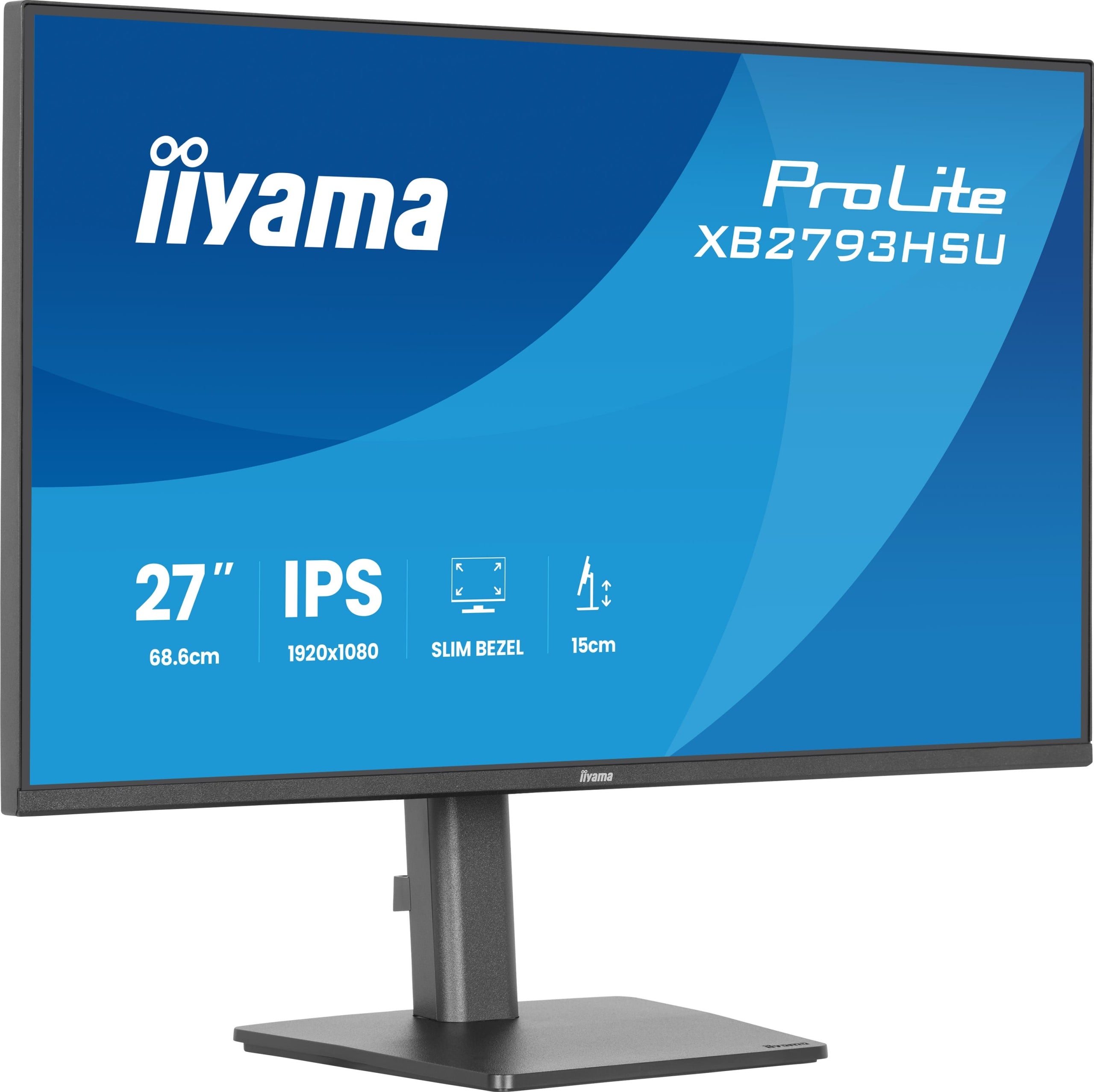 Monitor iiyama ProLite XB2793HSU-B1 27 IPS LED 120Hz 1ms /HDMI, DP/ Manufacturer code XB2793HSU-B1
