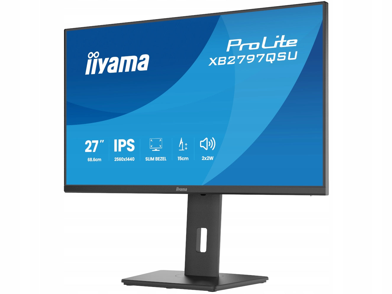 Monitor iiyama ProLite XB2797QSU-B1 27" QHD IPS Manufacturer code XB2797QSU-B1