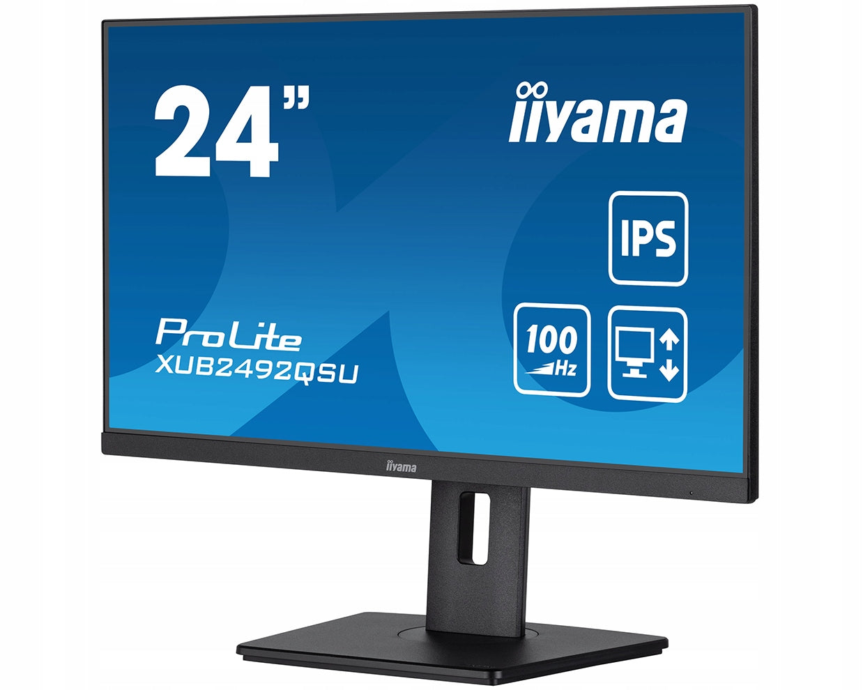 Monitor iiyama ProLite XUB2492QSU-B1 24" WQHD IPS 100Hz Manufacturer code XUB2492QSU-B1