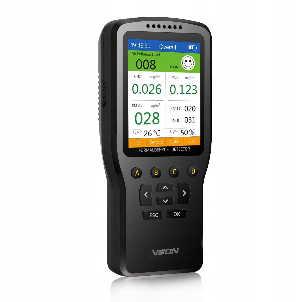 Monitoring of indoor air quality