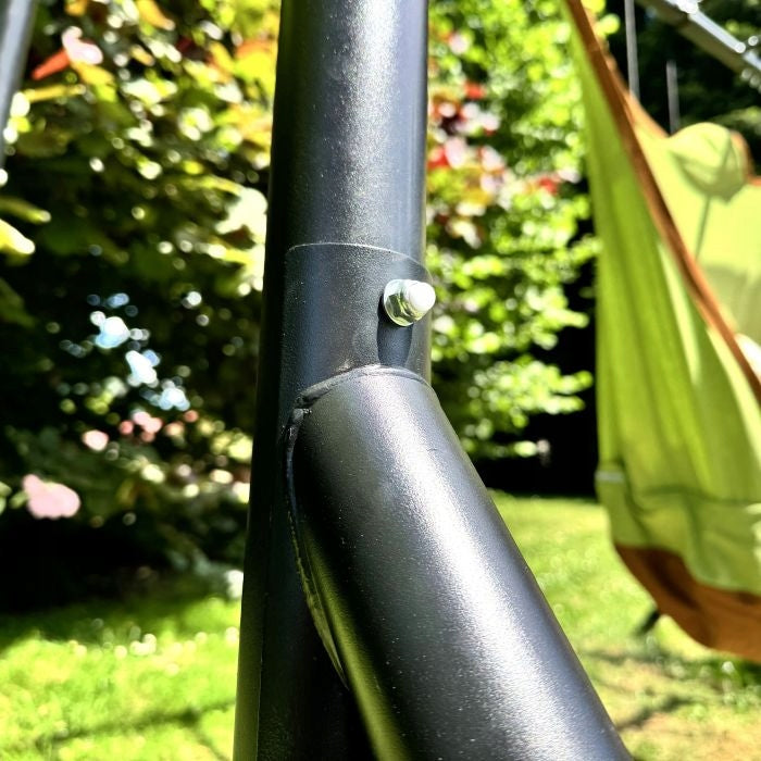 Monkey bar garden gym + climbing wall Kind metal