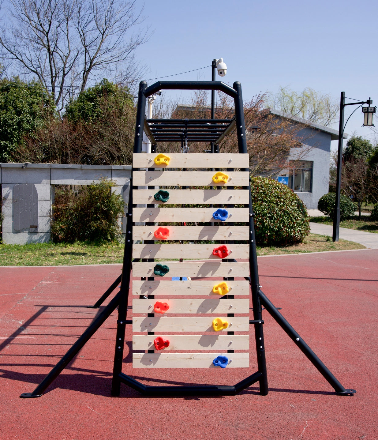 Monkey bar garden gym + climbing wall Manufacturer code 02.054.17.002