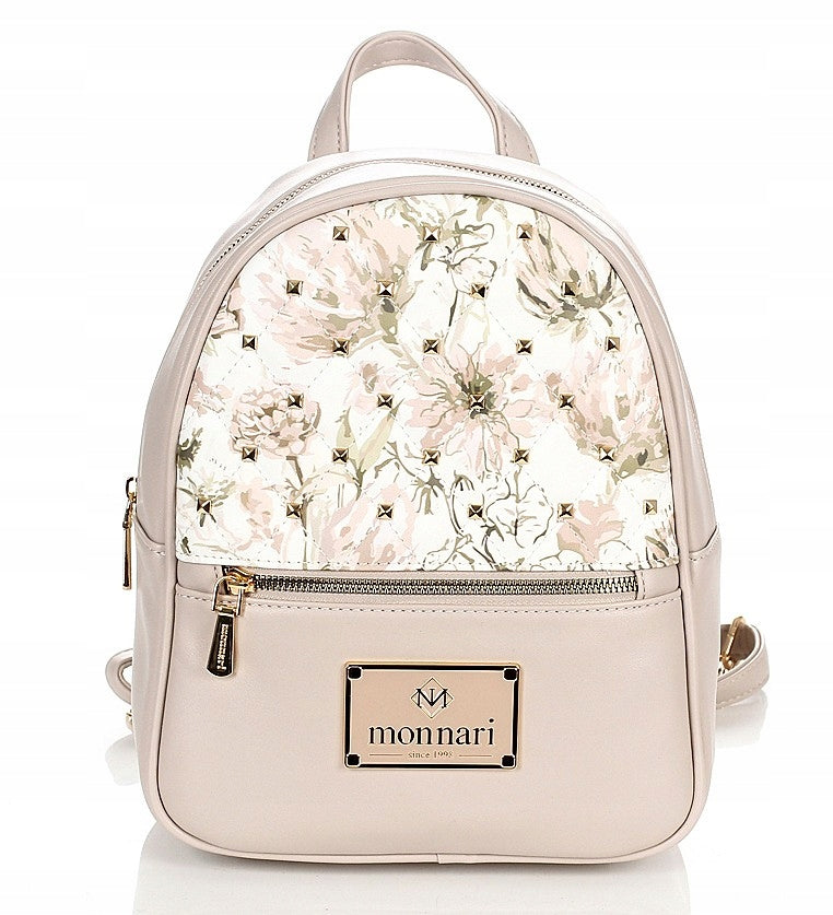 Monnari Wonderful Women's Backpack Flowers Sequins Striped with Chain Summer 2026 Brand Monnari