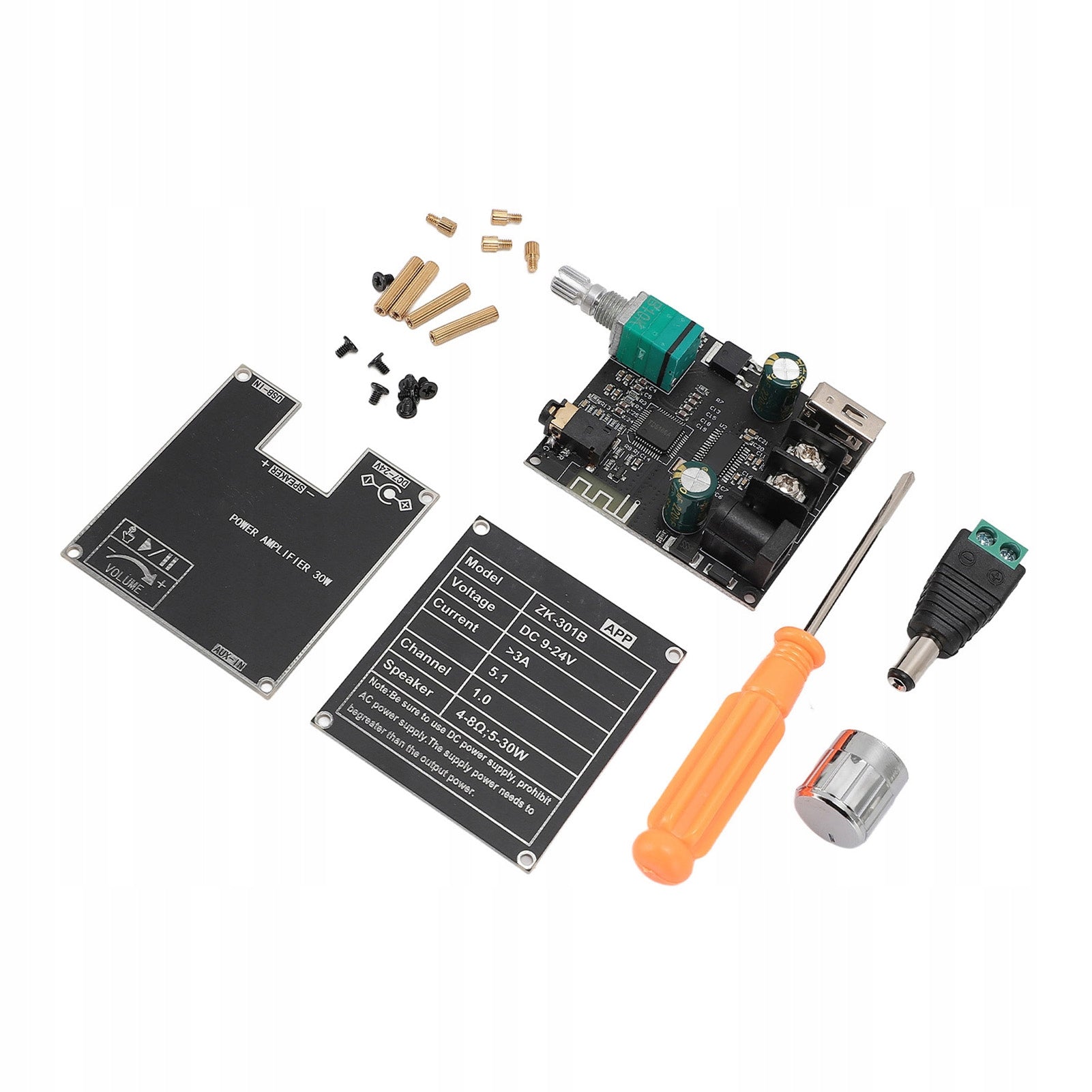 Mono Bluetooth Amplifier Board, Bluetooth PCB 30 Power Amplifier Module
