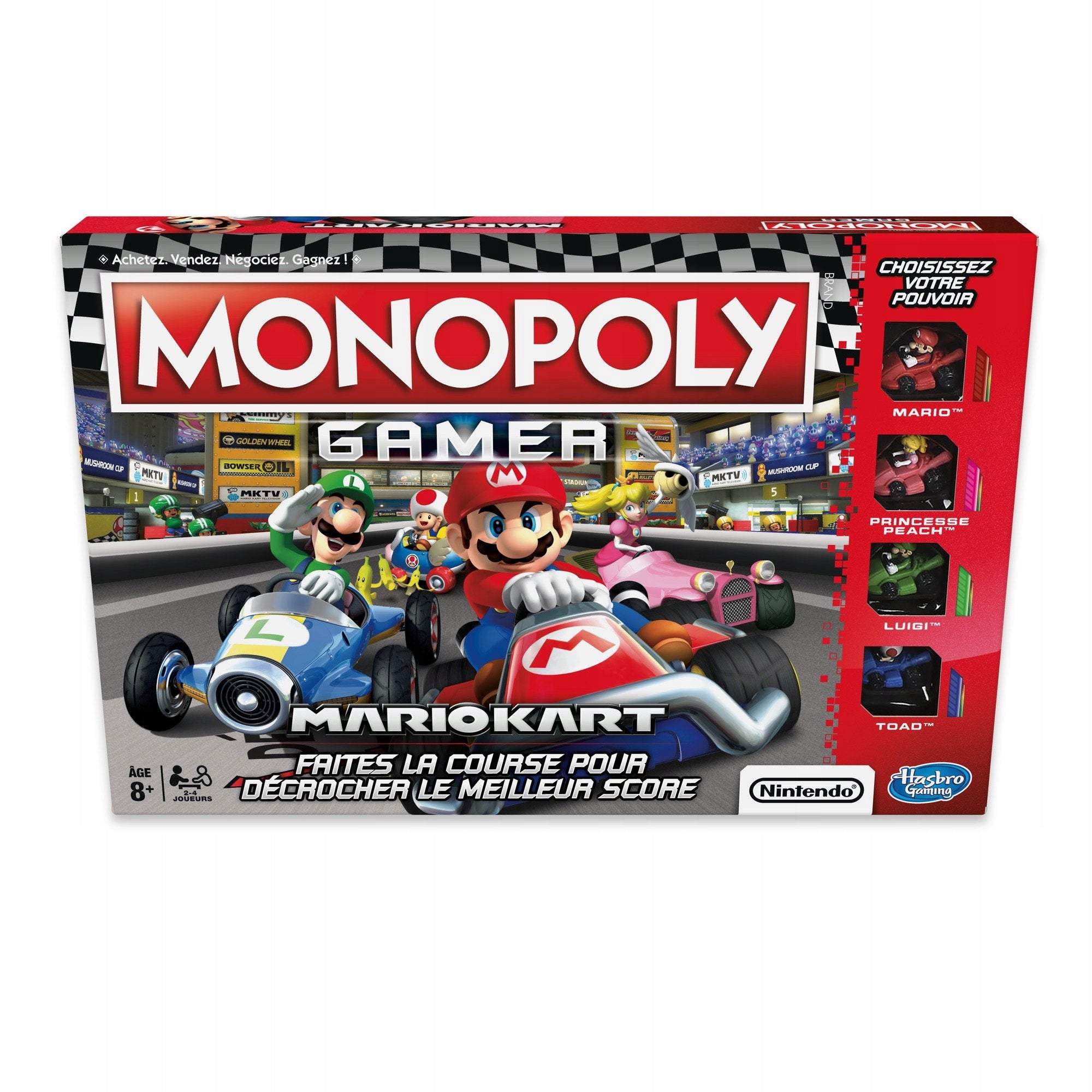 Stalo žaidimas Monopoly Gamer Mario Kart, FR