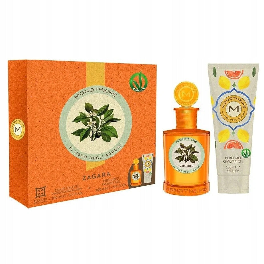 Monotheme Il Libro Degli Agrumi Zagara set: EDT 100 ml + shower gel