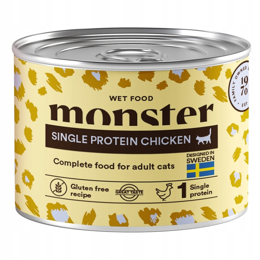 Monster - Monoprotein Chicken - 200g