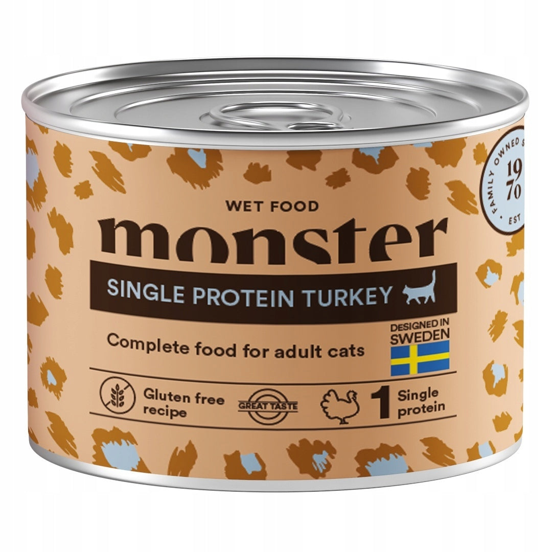 Monster - Monoprotein Turkey - 200g