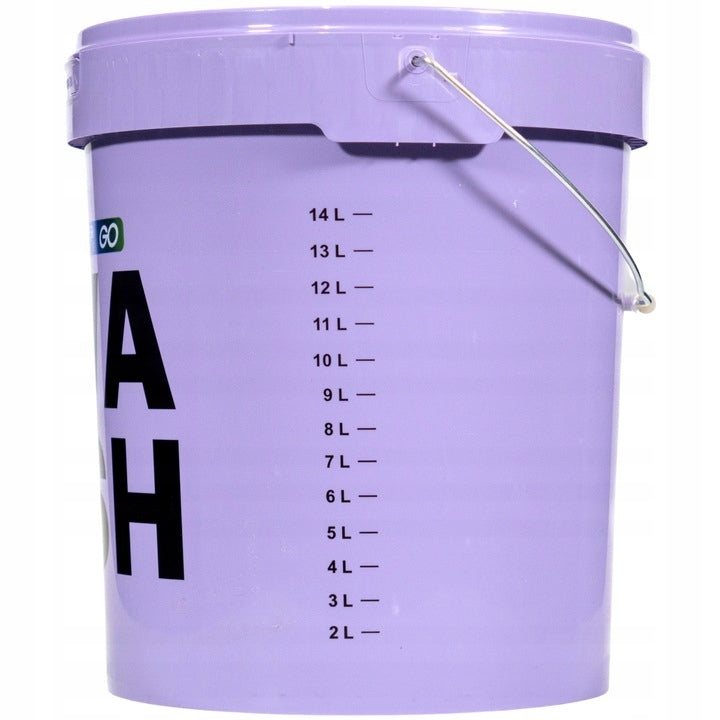 Monster Shine Bucket With Car Wash Lid Wash Car Detailing 16L Capacity 16 l