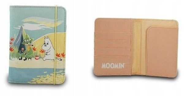 Moomins Passport case Moomin and Snufkin