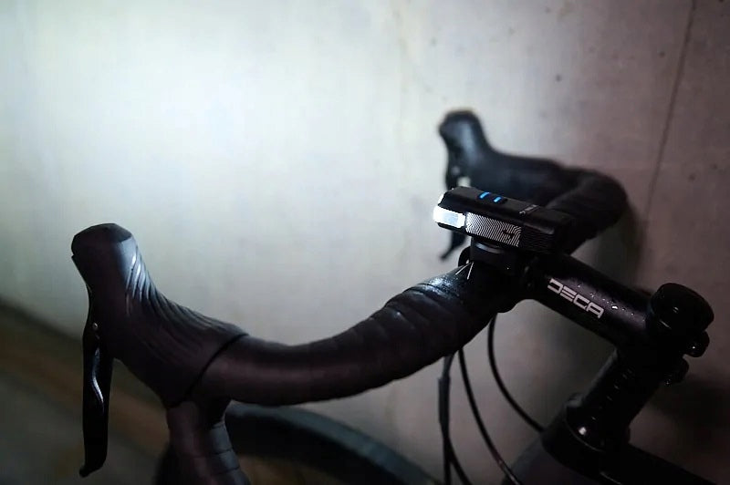 Moon Rigel Lite + Helix Lite Bike Light Set, Rechargeable, 500 lm Color black