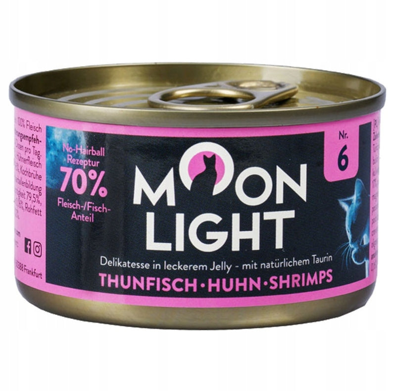 Moonlight Dinner Tuna, Chicken and Shrimp in Jelly For Cat 80g