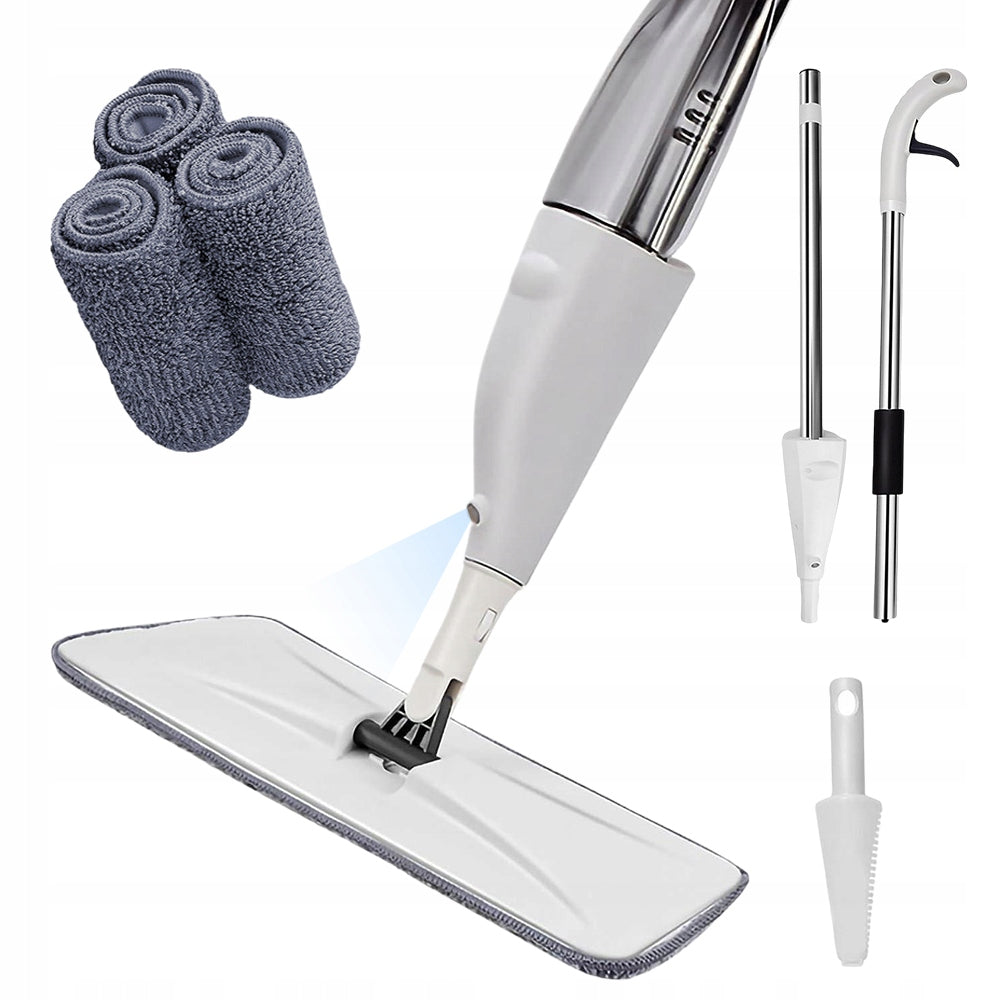 Mop 360° With Sprayer 350ml Flat Long 126cm + Cartridges