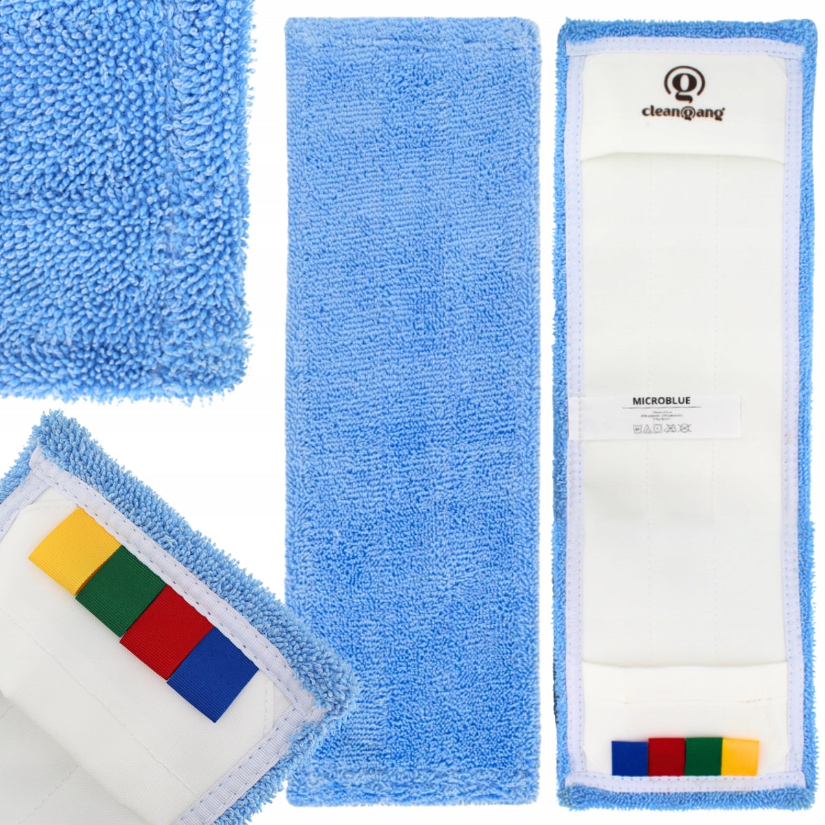 Mop Flat Refill For Mop Flat Microfiber CleanGang 45cm