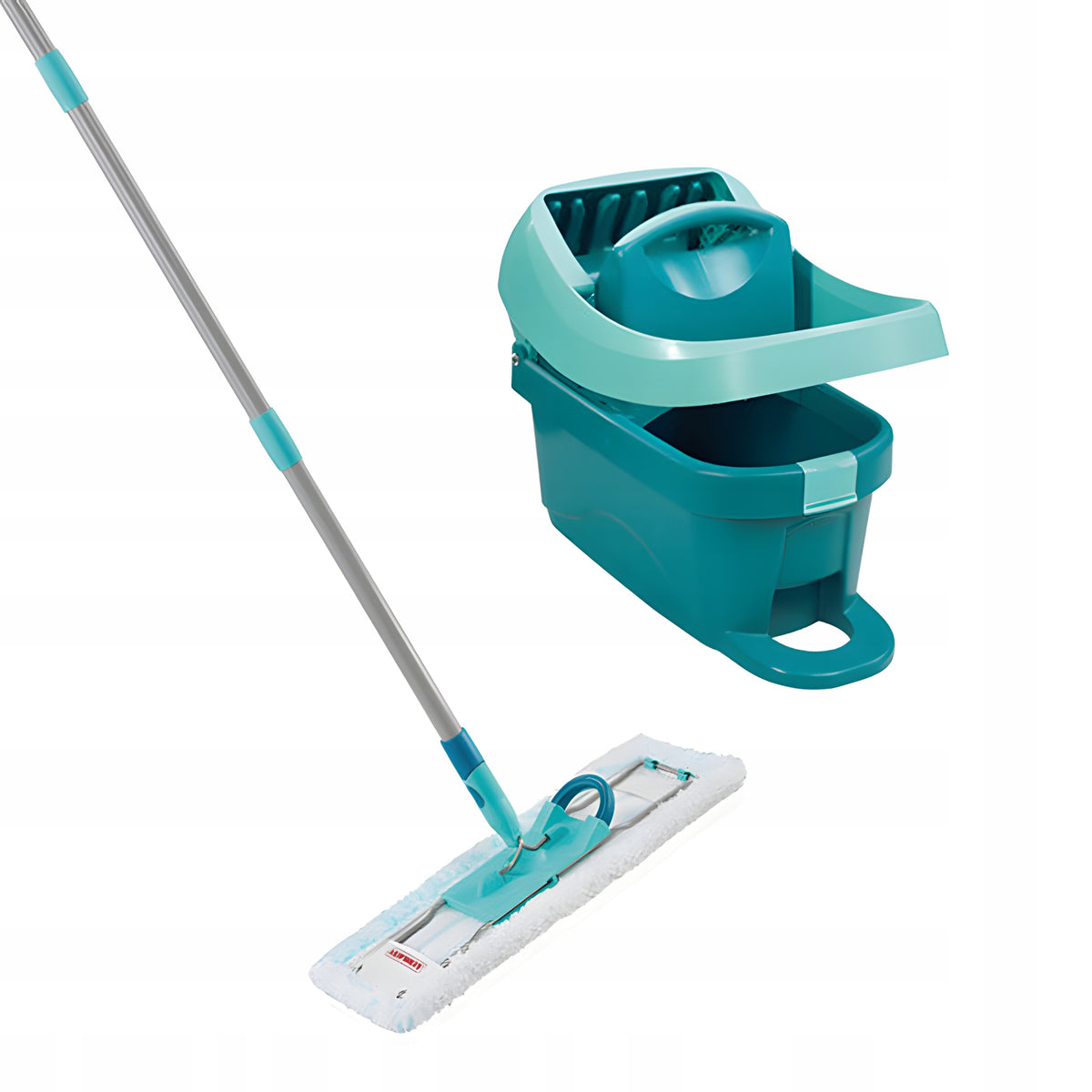 Mop Leifheit Profi flat mop with bucket flat mop with squeezer 42c set Manufacturer code 52015