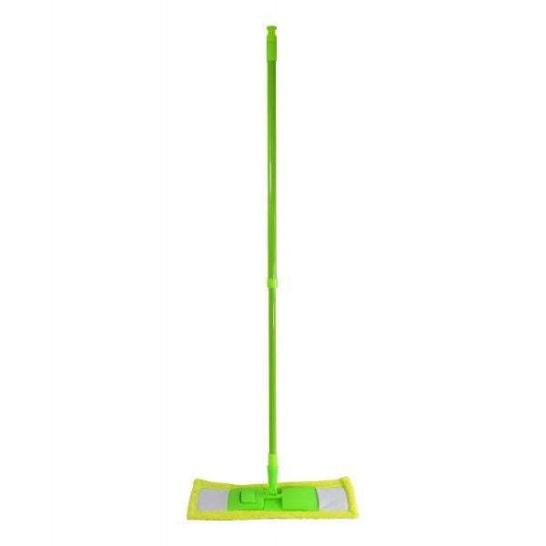 Mop Micro Green With Telescopic Rod F