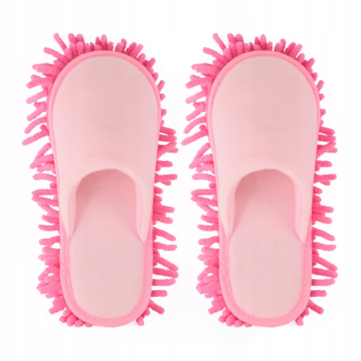 Mop Shoes Floor Cleaning Slippers for Women Floor Cleaning Tools Pink Packaging status original