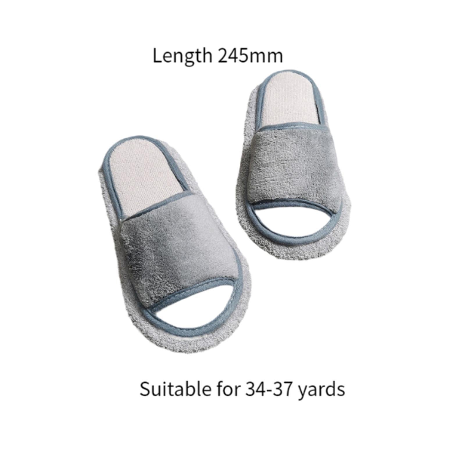 Mop Slippers Floor Cleaning Washable Silent Mopping Slippers Grey 24.5cm Packaging status original