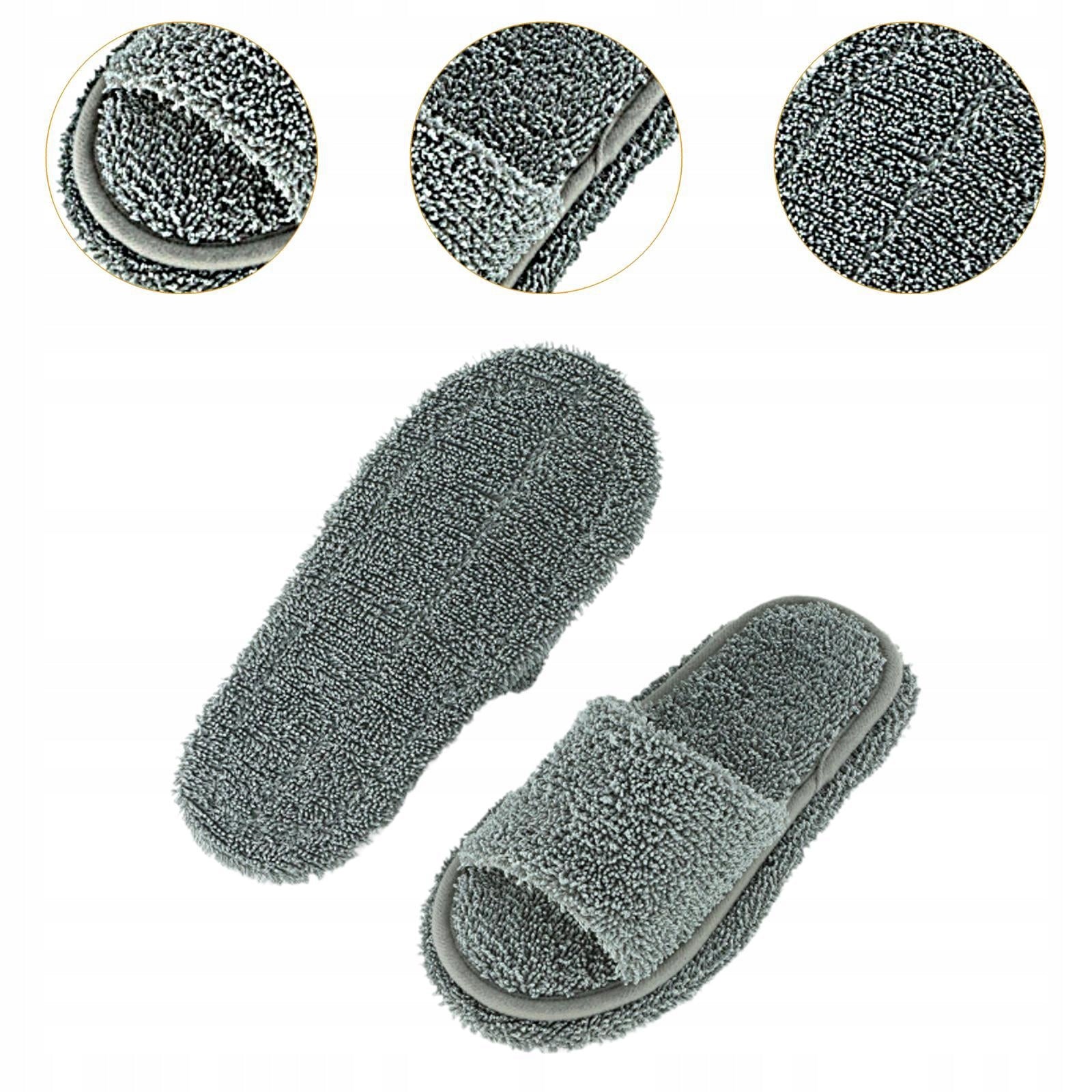 Mop Slippers Mop Shoes Quiet Detachable Portable Floor Cleaning Sandals Brand no brand
