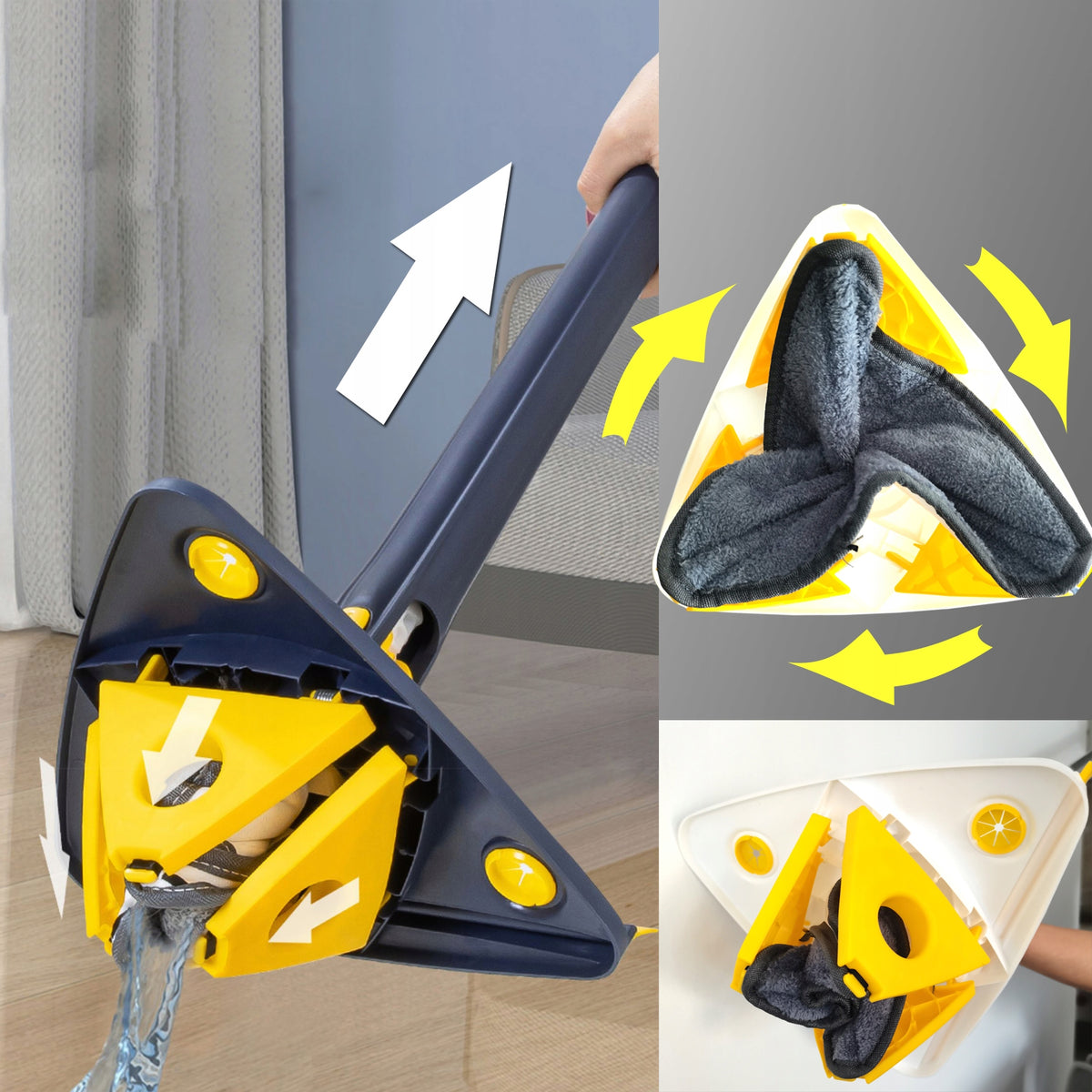 Mop Trojkatny Maly Myjka Sciagaczka Do Szyb MYJKA DO OKIEN ŚCIĄGACZKA 125cm Manufacturer code Myjka Trojkatny Mop 125cm B4