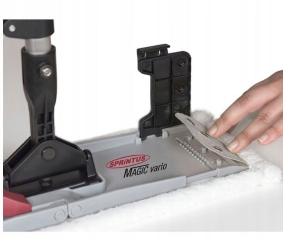 Mop flat handle with latch flaps Magic Vario Sprintus 11x40 cm