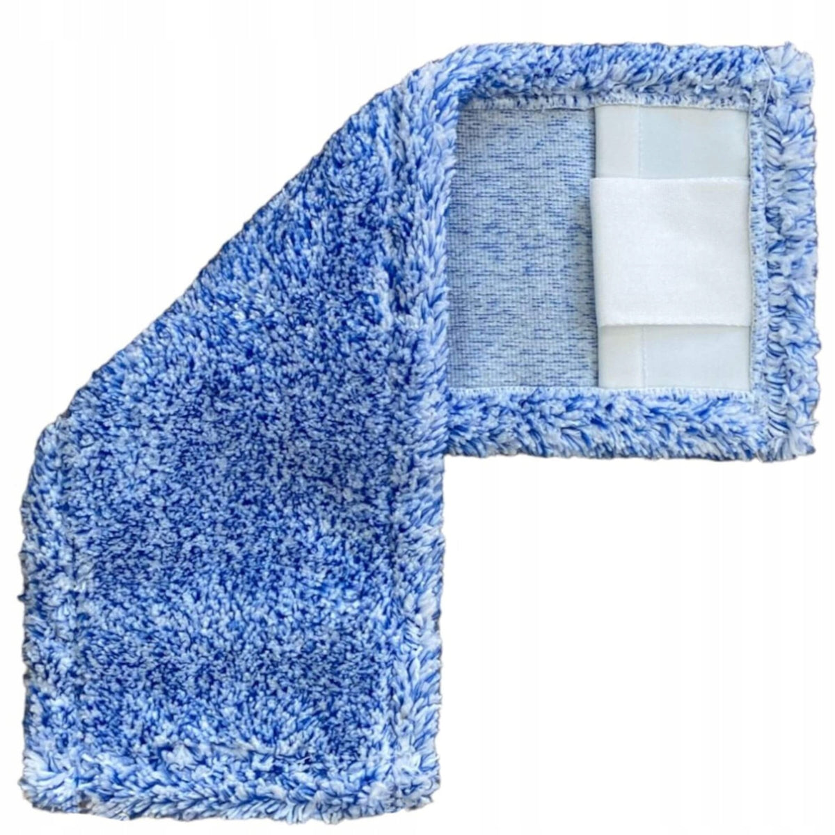 Mop flat overlay microfiber blue 40 cm collects dirt well Packaging status original
