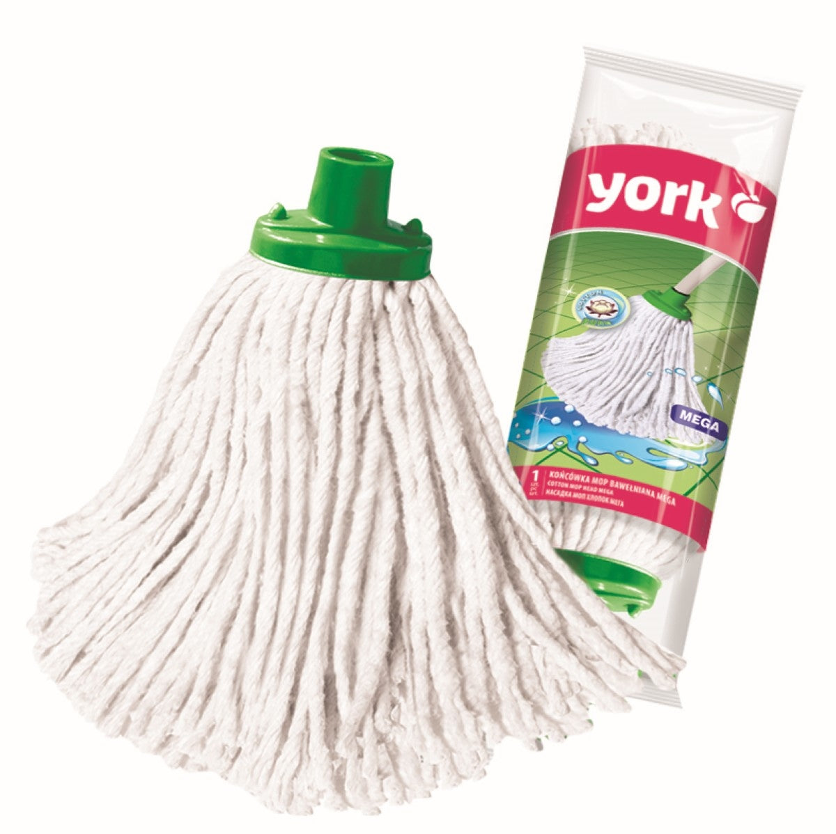 Mop tip MEGA York cotton string large - 1 piece