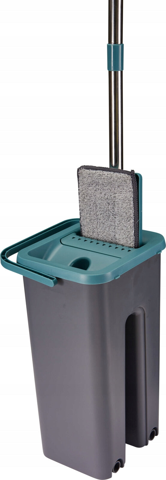 Mop with bucket Koopman International, plastic/metal, 19x17x36cm, grey