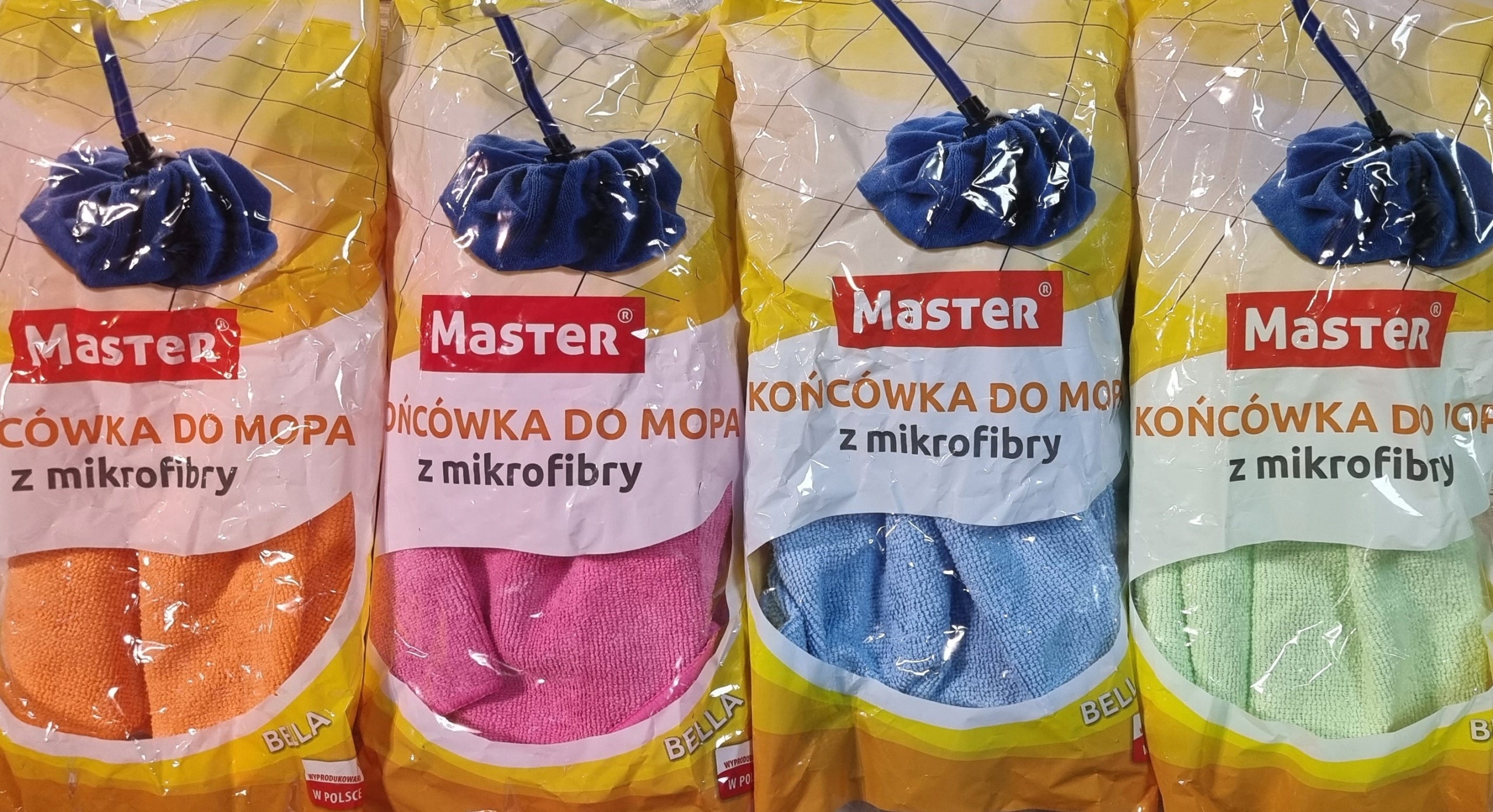 Mop with sponge Master Mix of colours