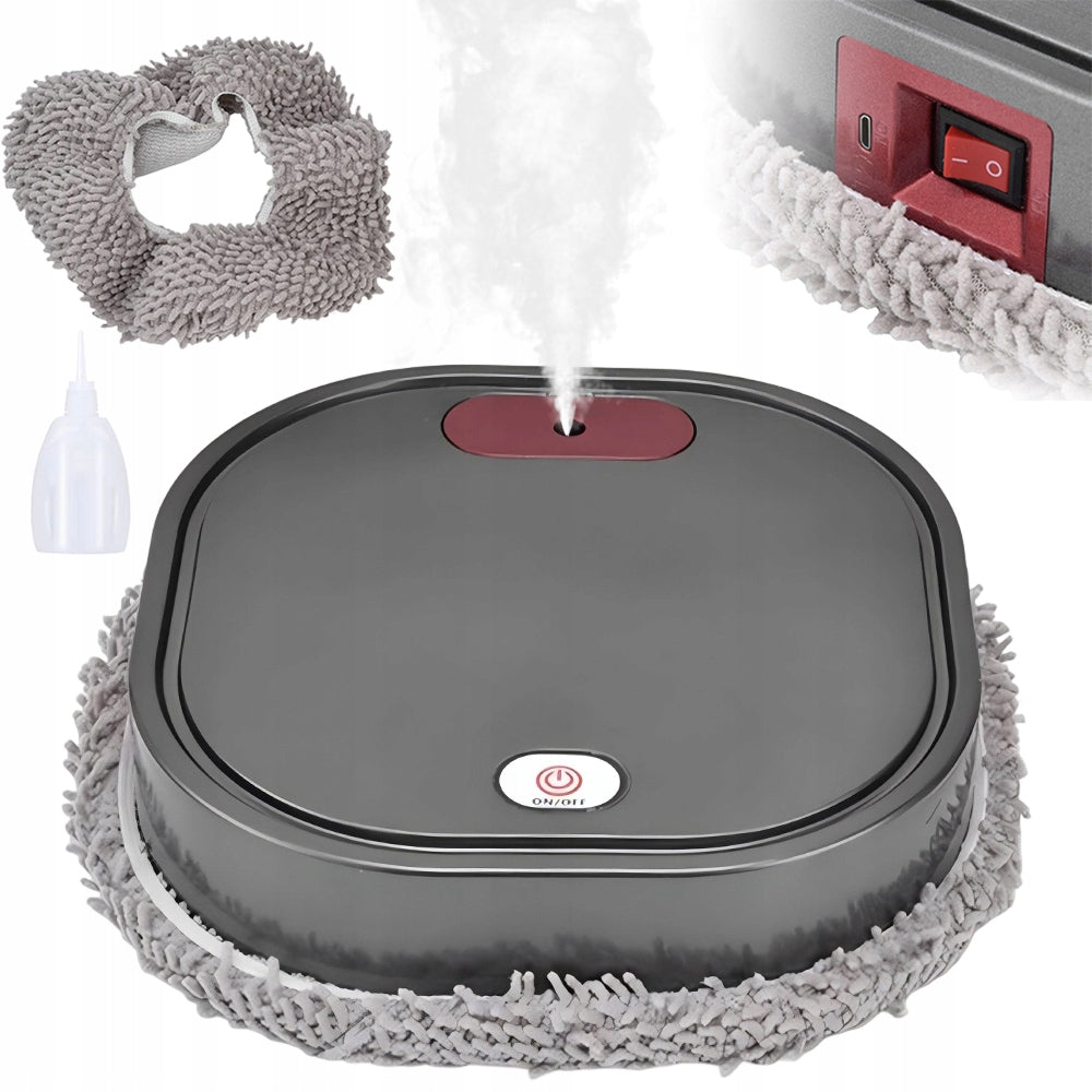 Mopping Robot With Humidifier SPRAYS PRECISE CLEANING, Wet And Dry Mop