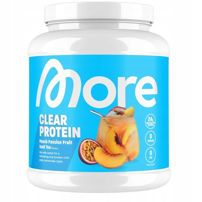 More Protein protein supplement protein isolate WPI 600g peach 24g protein