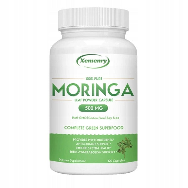 Moringa leaf 500 mg – antioxidant, metabolism, immune support...