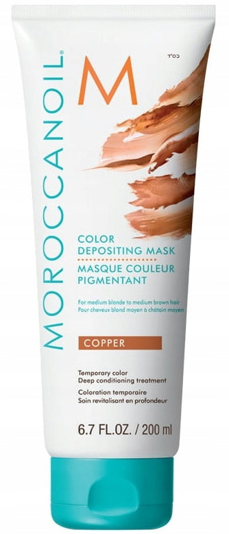 Moroccanoil Tönungs-Haarmaske 200 ml, Kupfer 