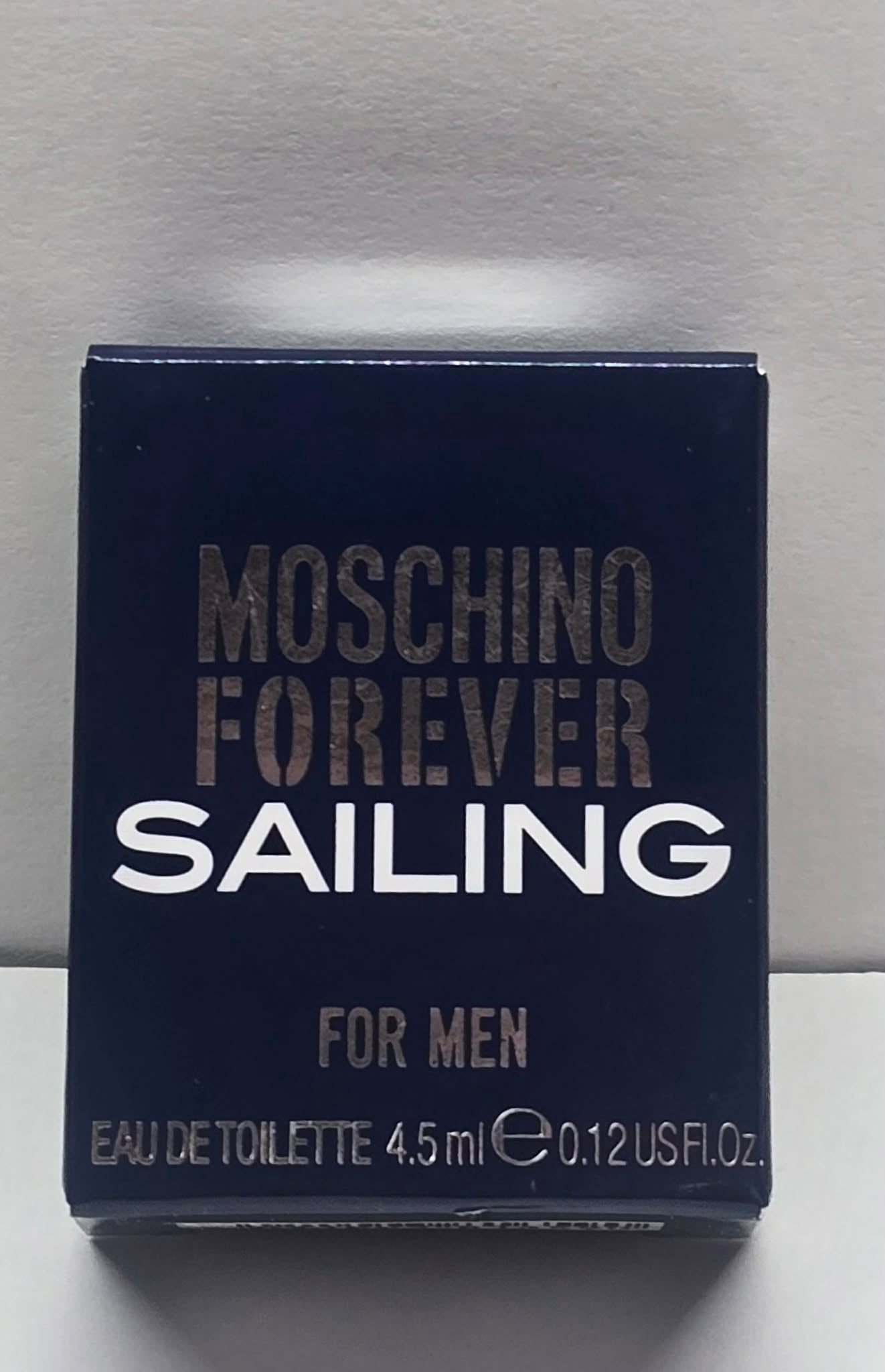 Moschino Forever Sailing 4,5 ml EDT vintage old form release ed 2013 Packaging status original