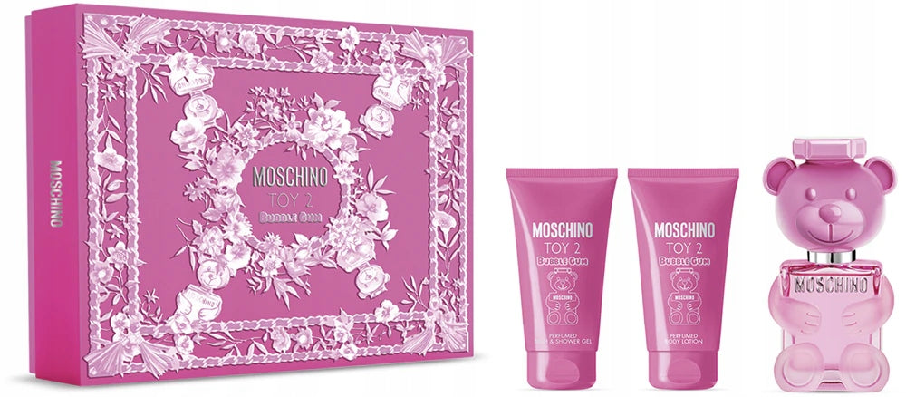 Moschino Toy 2 Bubble Gum Shower Gel 50ml + Lotion 50ml + EDT 50ml