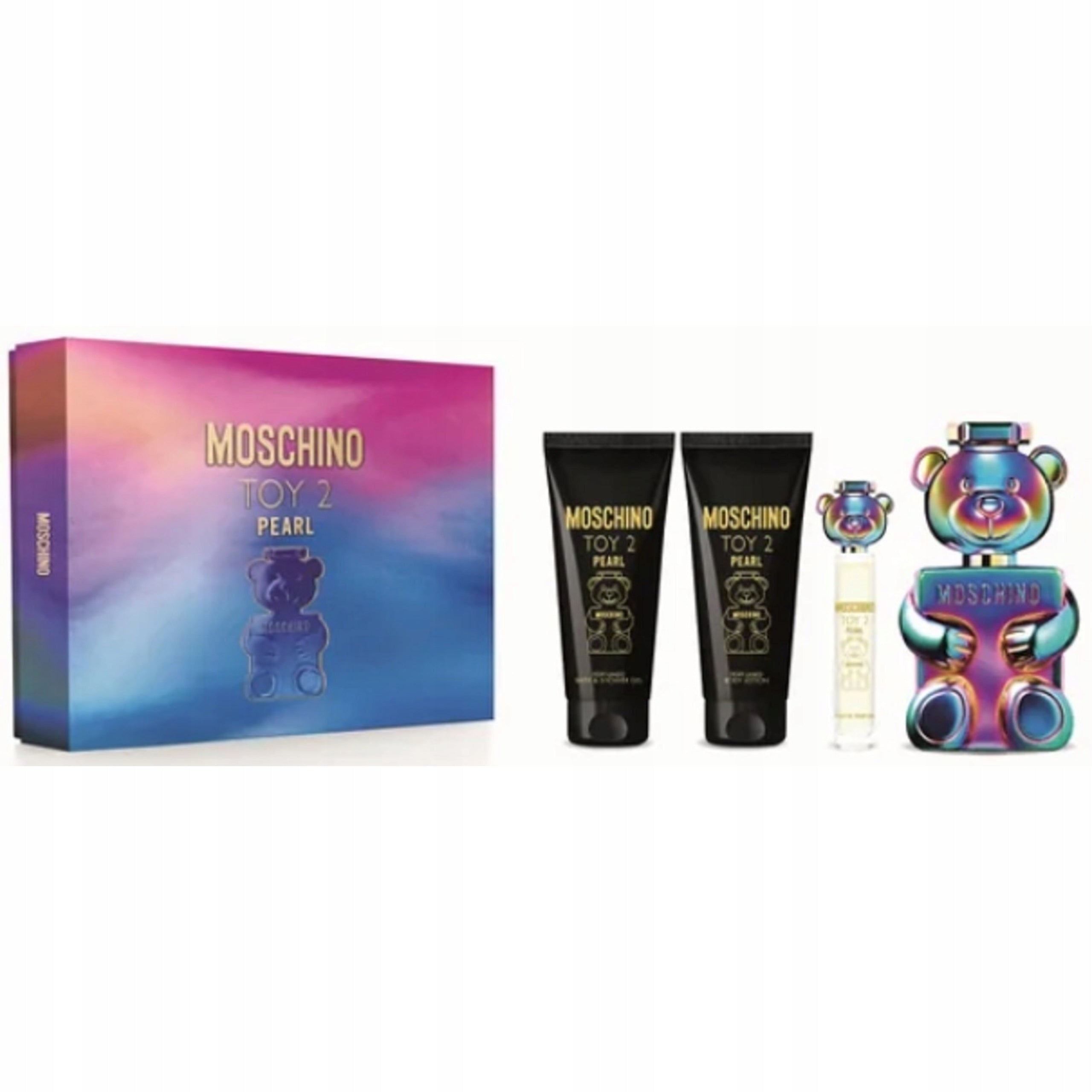 Moschino Toy 2 Pearl EDP 100 ml + EDP MINI 10 ml + BL 100 ml + SG 100 ml