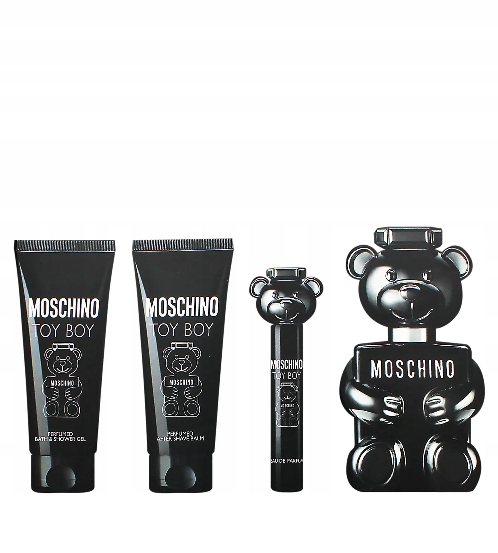 Moschino Toy Boy dárková sada pro muže parfémovaná voda 100 ml + balzám po