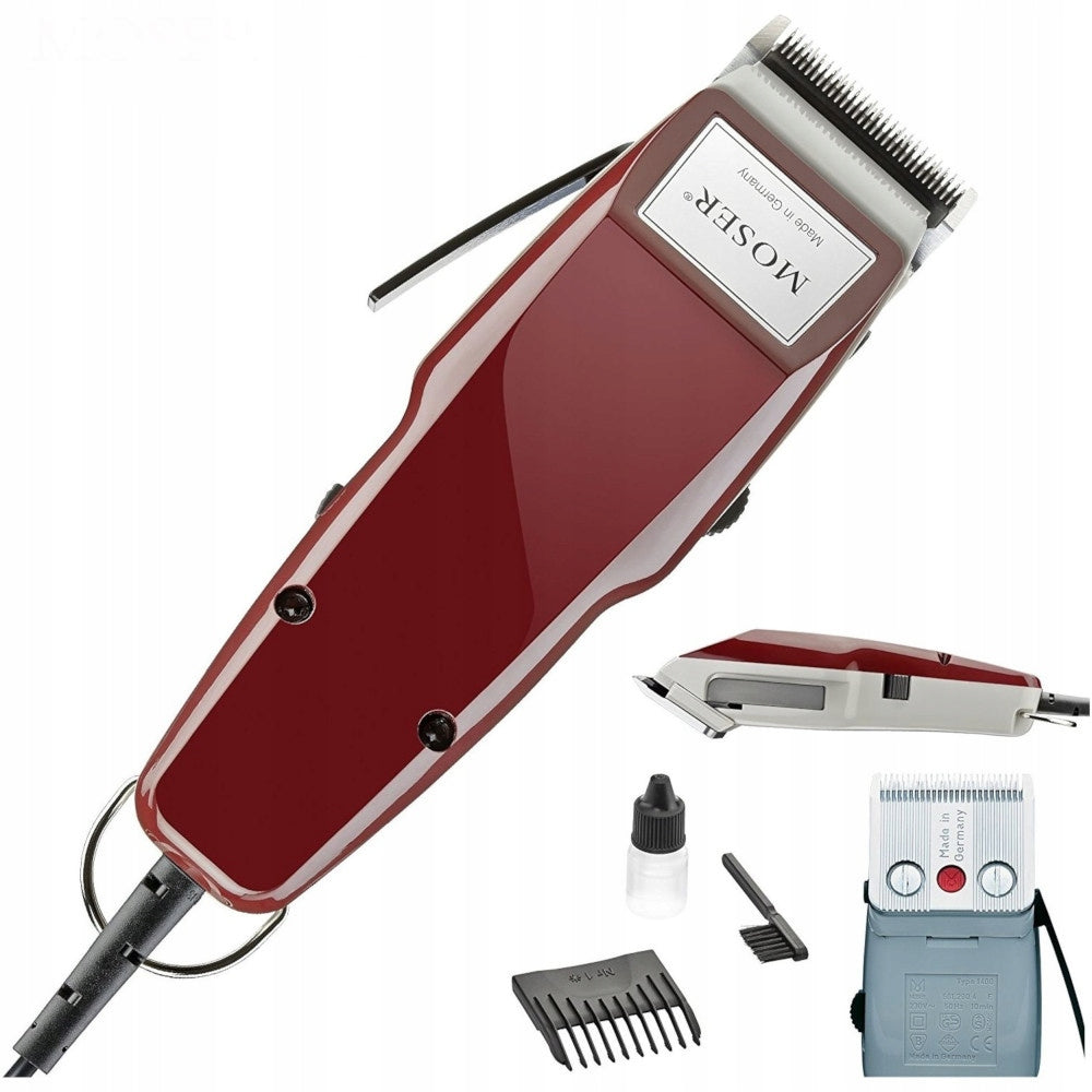 Moser Hair clipper 1400 burgundy