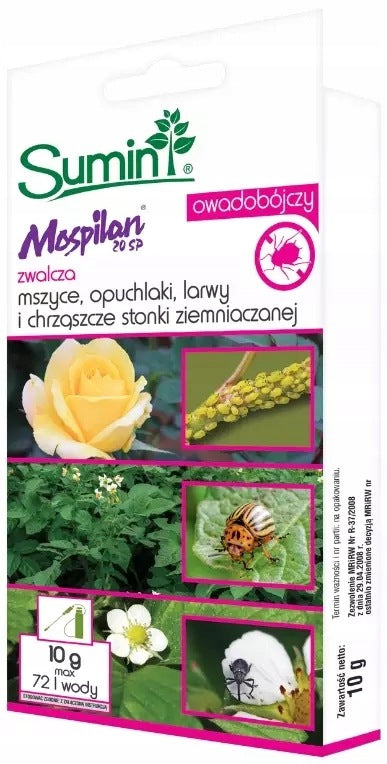 Mospilan 20SP 10g SUMIN fights aphids, thrips, boxwood moth