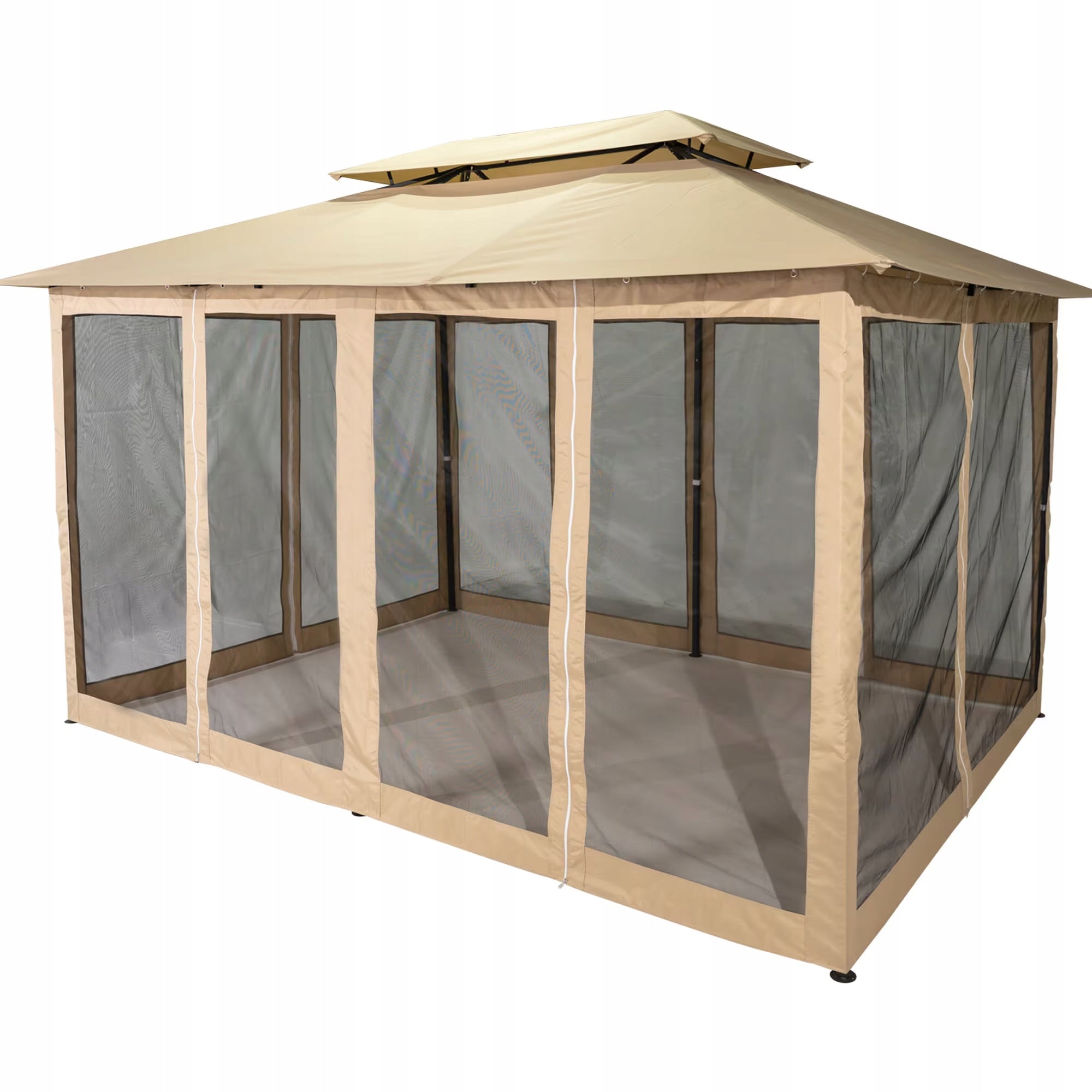 Mosquito Net Wall Set for Comfort Pavilion 4x3m ANTHRACITE 6 pcs. Type pavilion