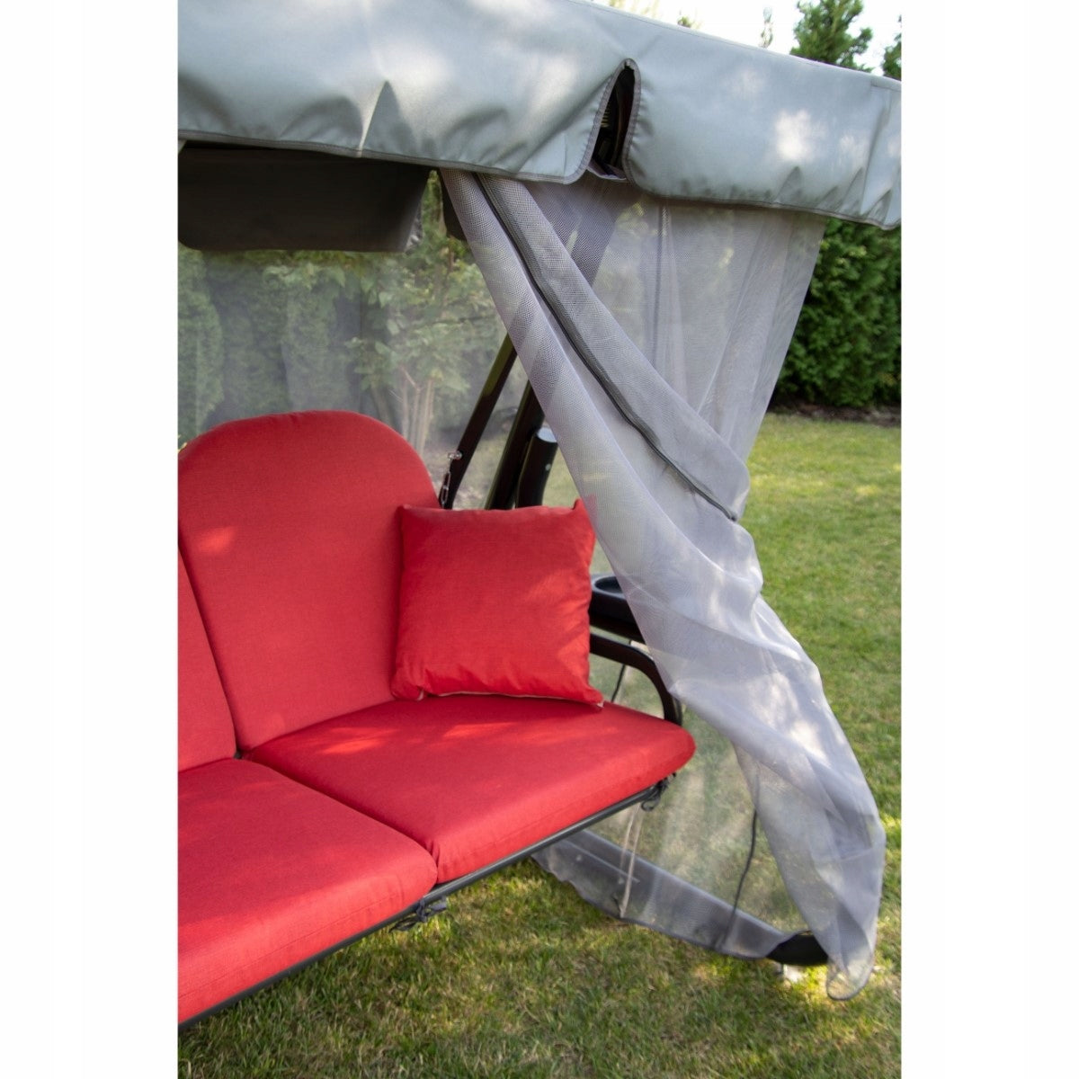 Mosquito Net for Garden Swing PRESIDENT color Grey Manufacturer code Luksart Moskitiera na Huśtawkę szara
