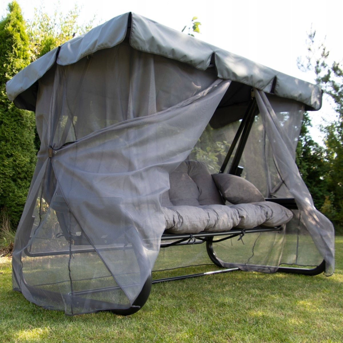 Mosquito Net for Garden Swing PRESIDENT color Grey Product weight with unit packaging 0.5 kg