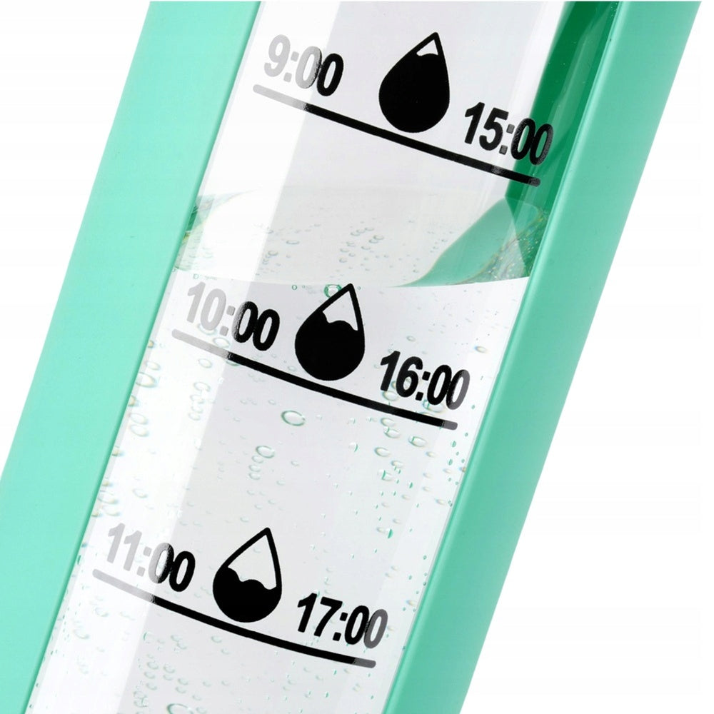 Motivational Water Bottle Glass Drinks Silicone Large Mint Water Bottle 1L Manufacturer code 5900670114777