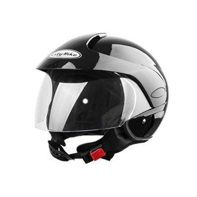 Moto helmet WL-703 glossy black L