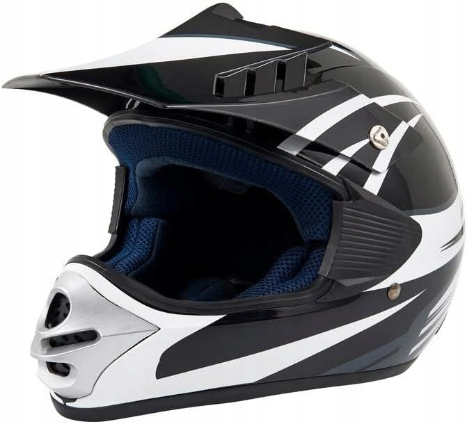 Motocross helmet EOLE black L 59-60 cm full