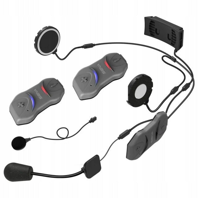 Motocyklový interkom Sena 10R Duo sada 2 ks Bluetooth 10R-02D Manufacturer's catalog number 10R-02D(10R)