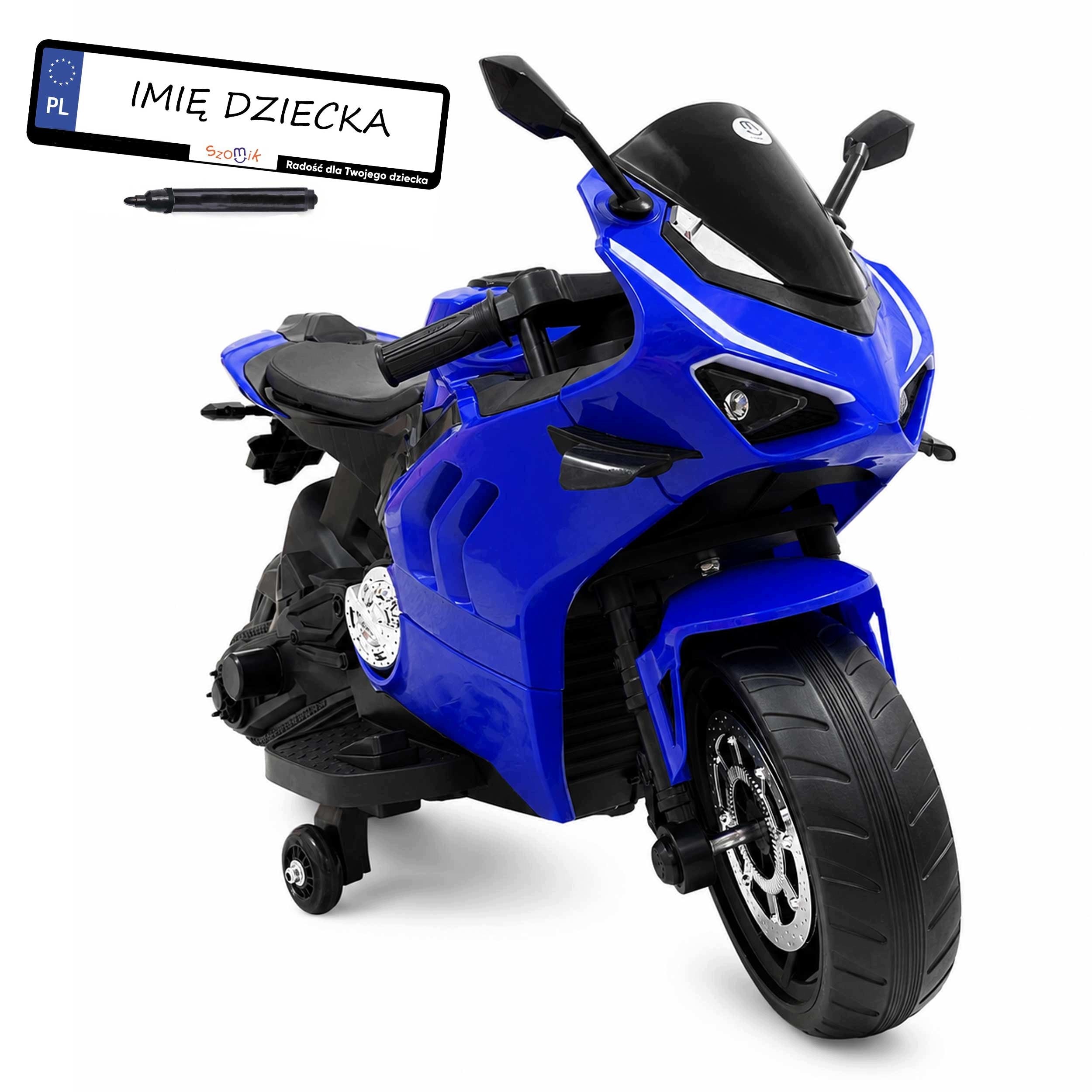 Motor Battery Operated EVA Children's Chaser 2 Motors Soft Seat LEDs